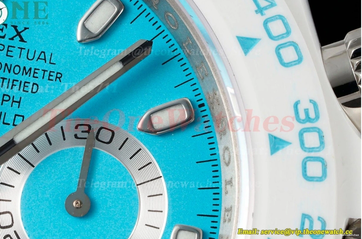 40mm Dial Tiffany Daytona AET Blue ZF SH4130 Cer Cer 0403